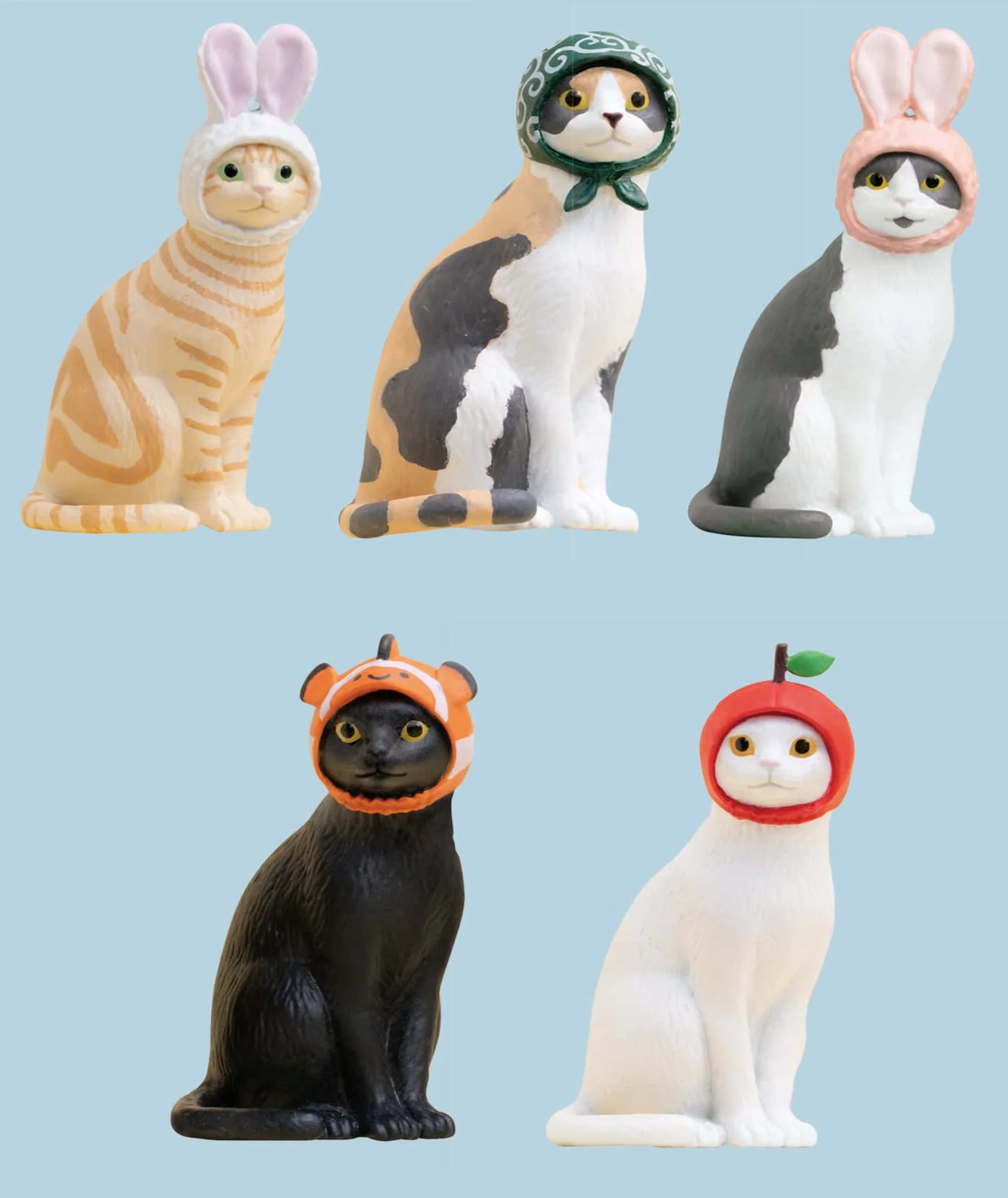 Kitan Club - Cat Cap Figure Blind Box - Image 2