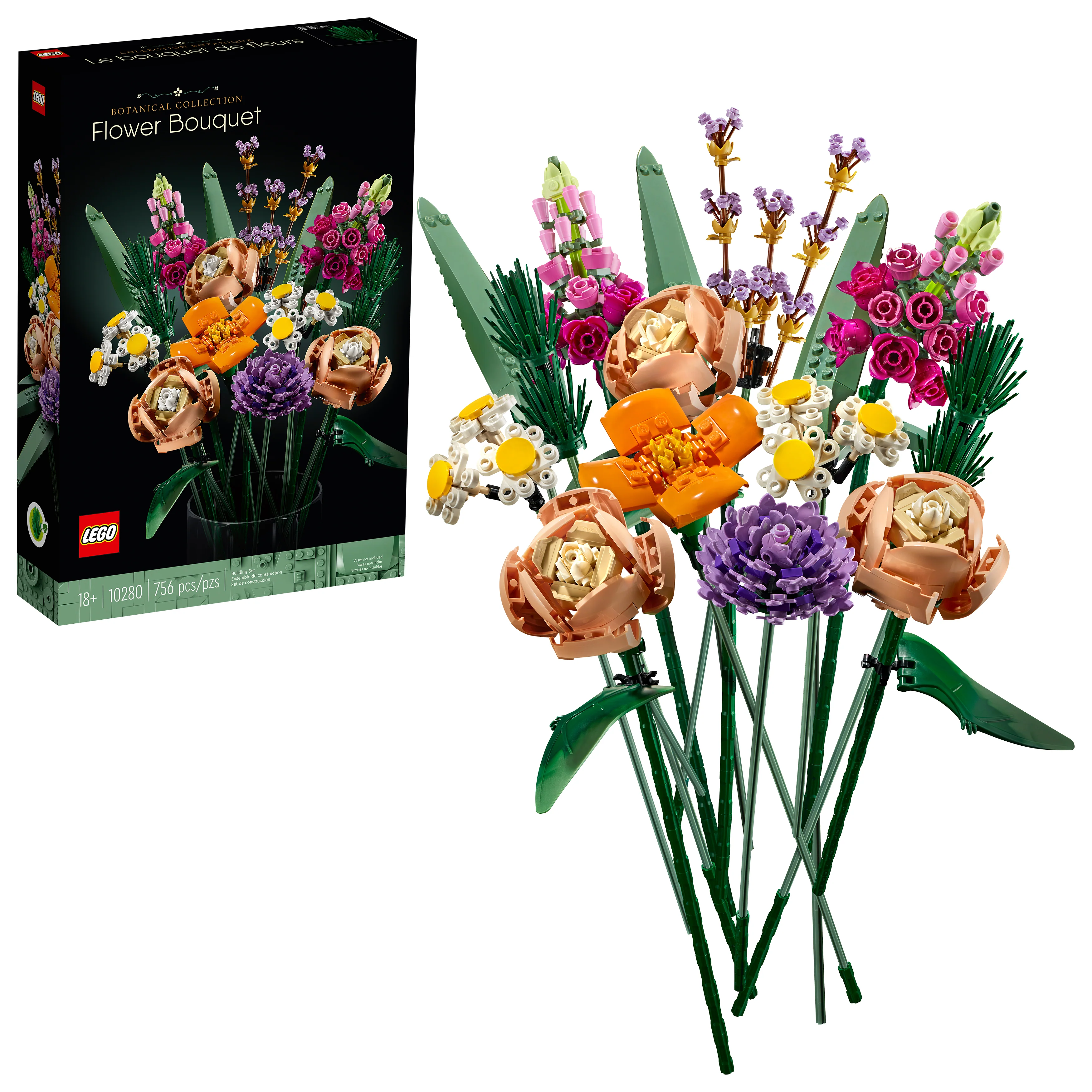 Lego Flower Bouquet - Botanical Collection - Image 2
