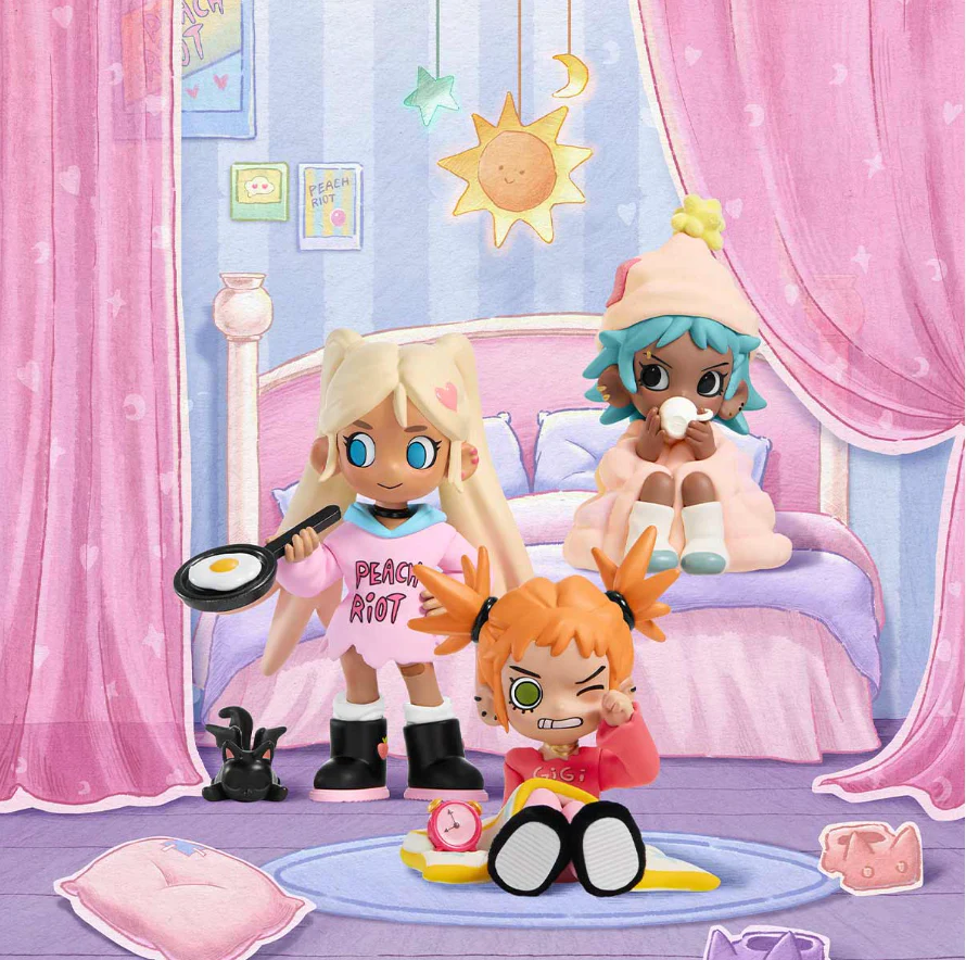Lil Peach Riot Sleepover Series Figures - Image 3