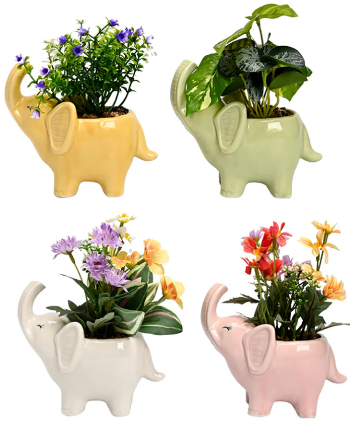 Lucky Elephant Planter