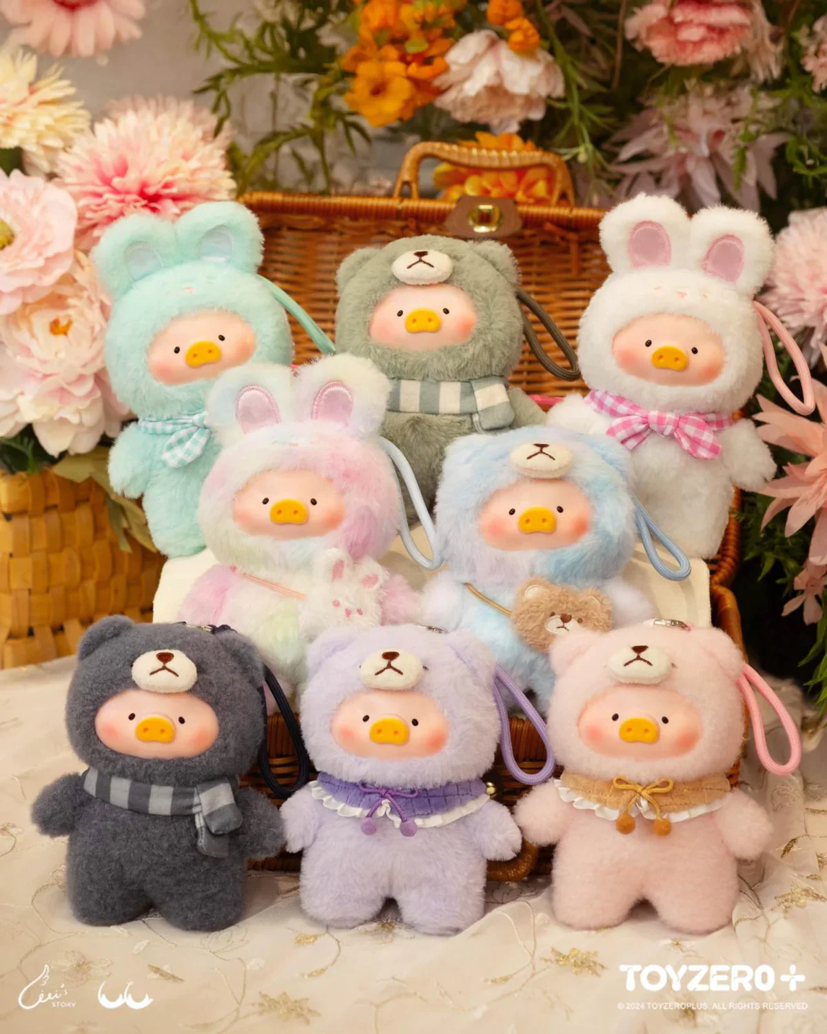 LuLu the Piggy โ Joyful Time Series Plush Keychain Blind Box - Image 10