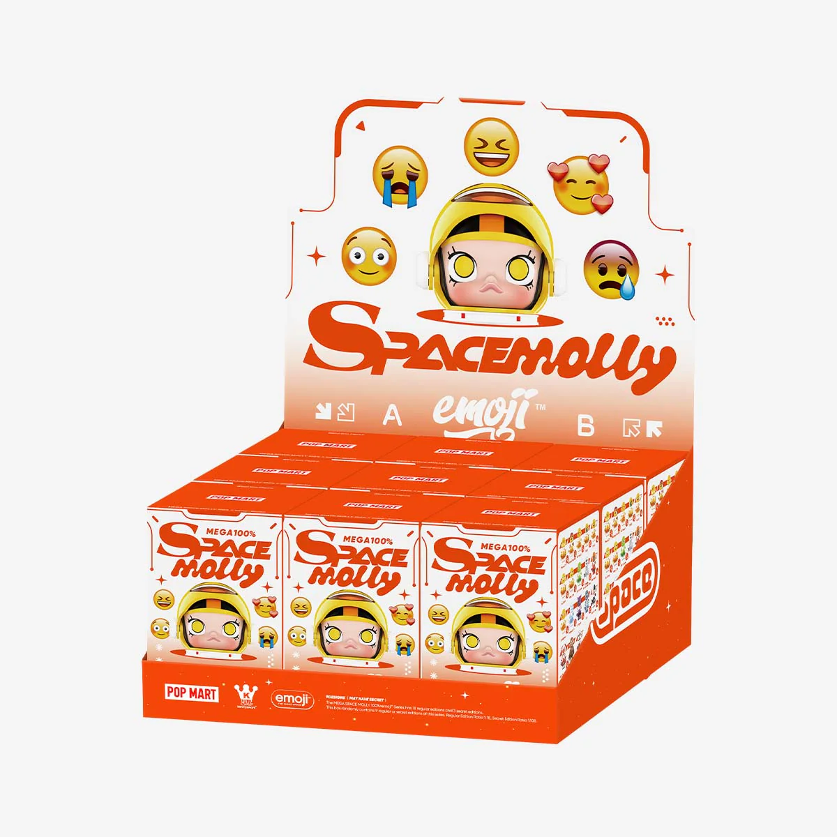 MEGA SPACE MOLLY 100% × emoji™ Series - Image 12
