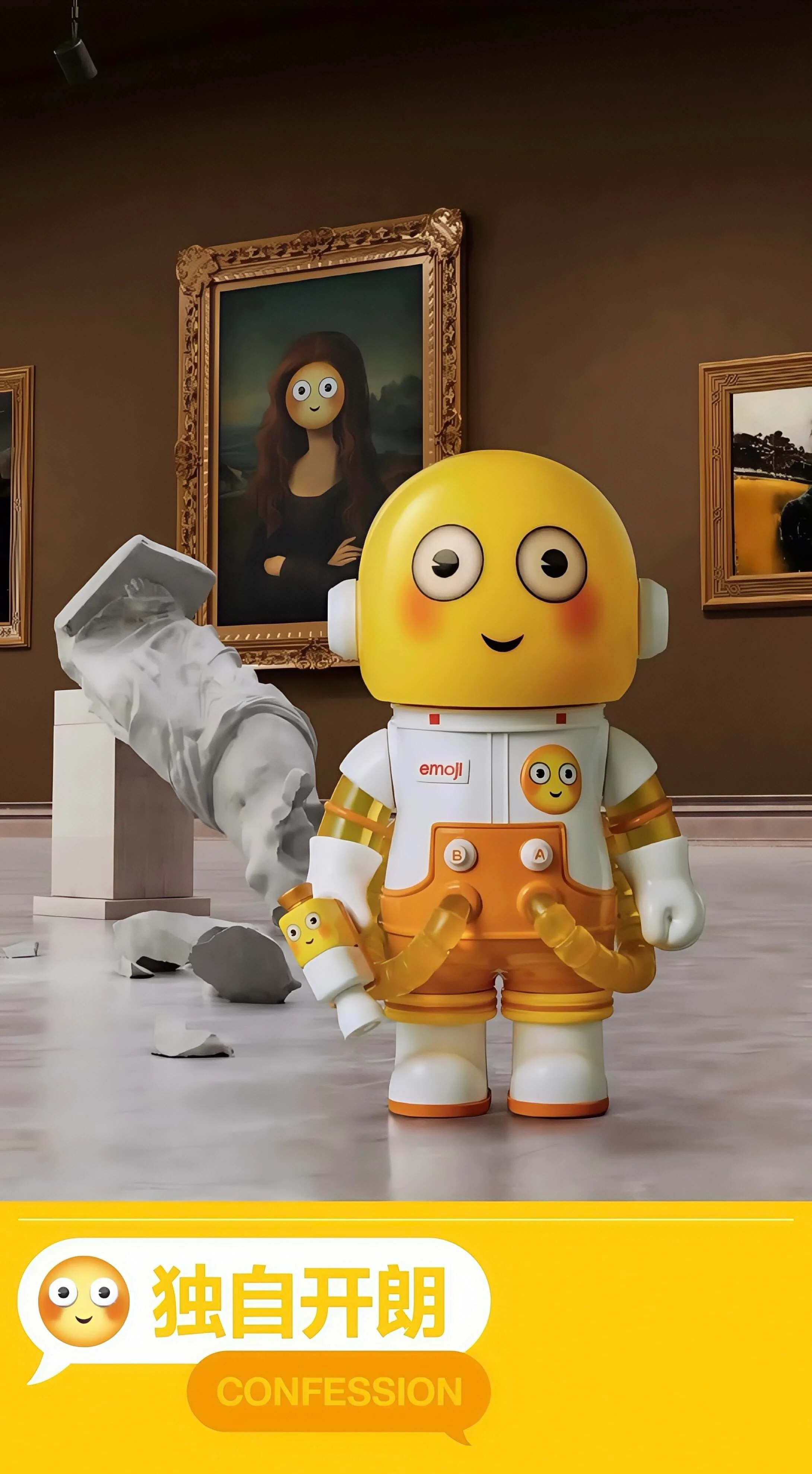 MEGA SPACE MOLLY 100% × emoji™ Series - Image 9