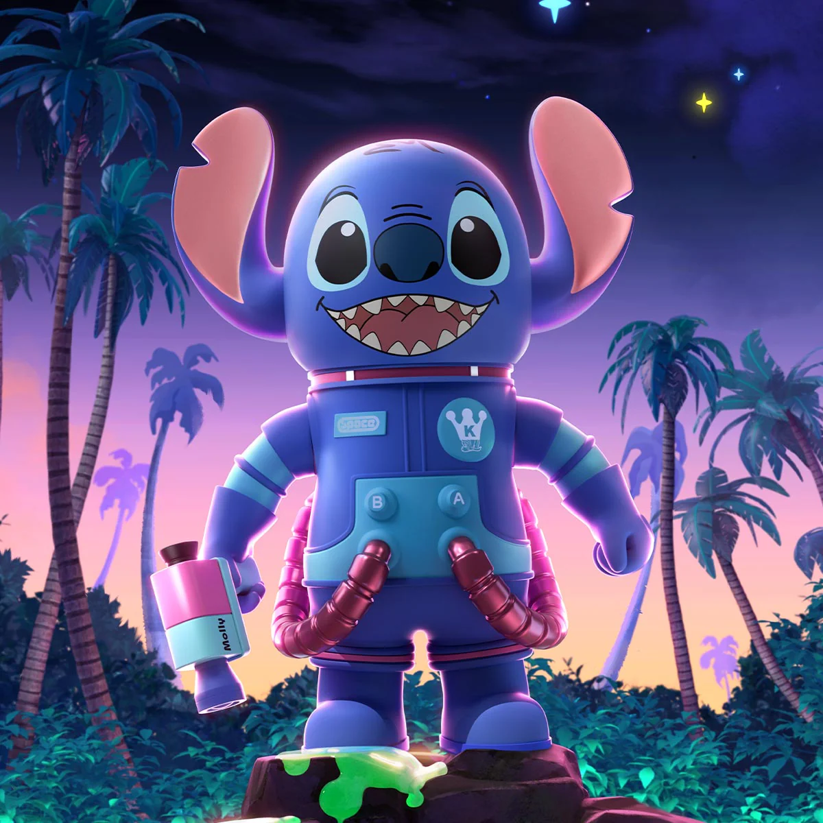 MEGA SPACE MOLLY 400% Stitch - Image 4