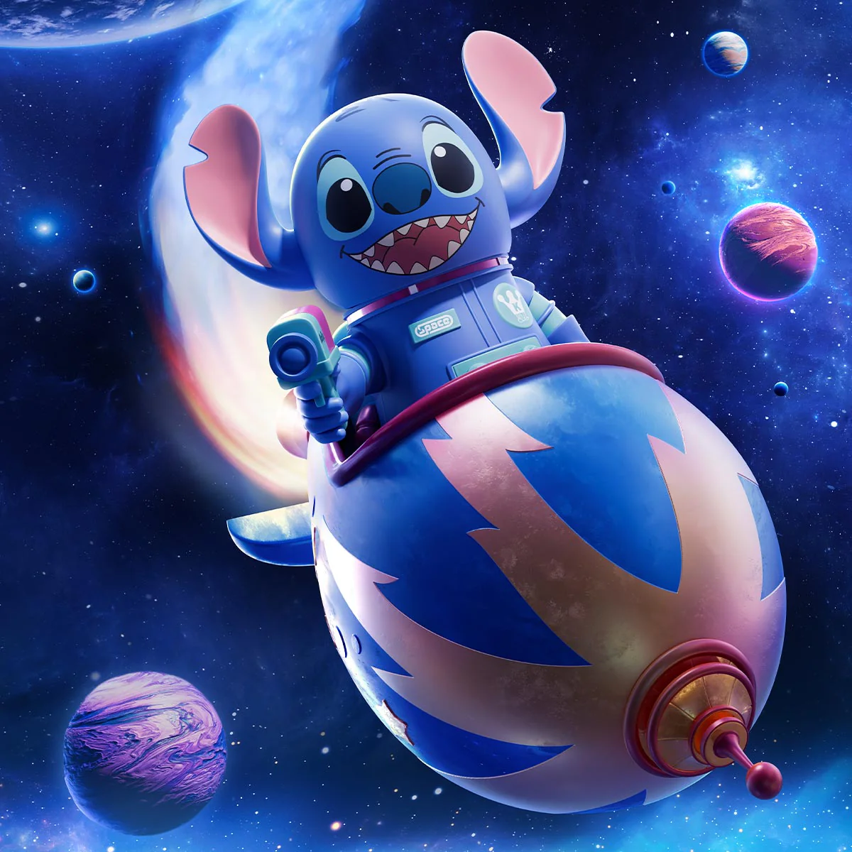 MEGA SPACE MOLLY 400% Stitch - Image 5