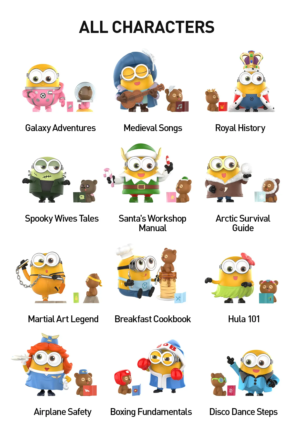 Minions Bedtime Stories by Bob and Tim Series Figures - Image 3