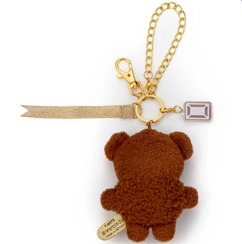 Bruna Cacao Fluffy Bag Charm Boris - Image 3