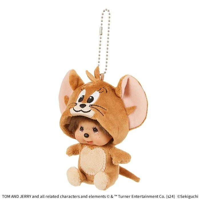 Monchhichi Big Face Keychain SS - Tom & Jerry - Image 4