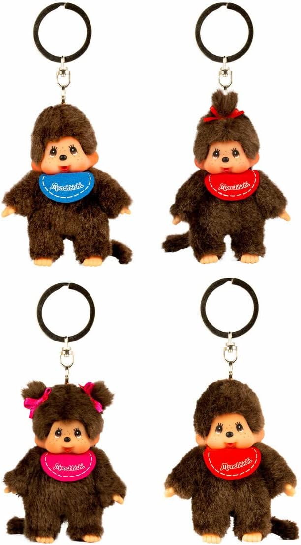 Monchhichi Classic Plush Keychain -4 Styles - Image 3