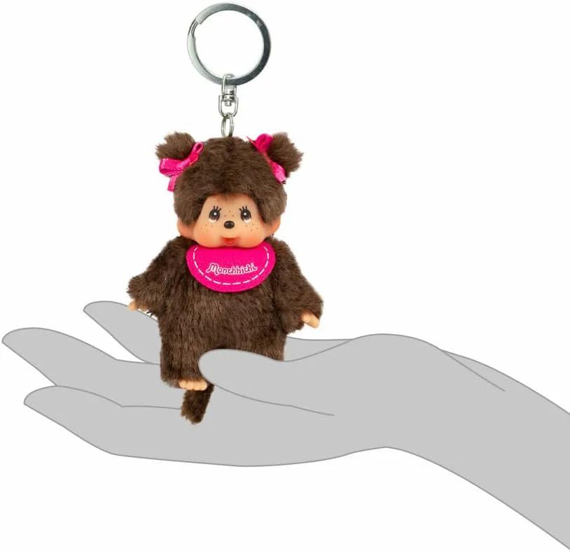 Monchhichi Classic Plush Keychain -4 Styles - Image 5