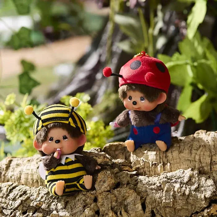 Monchhichi Big Face Keychain Bug
