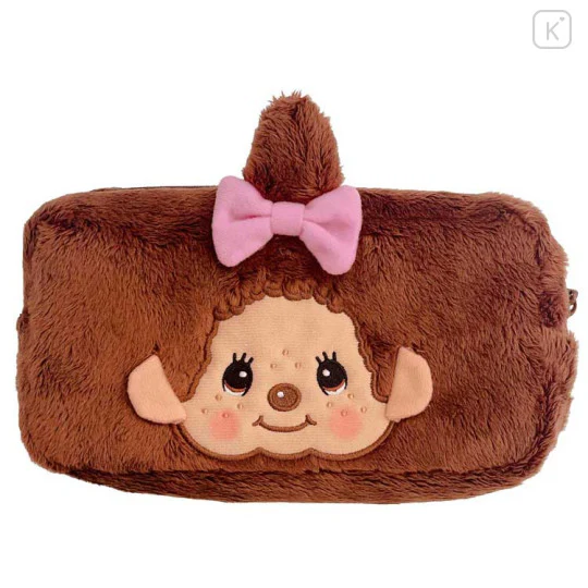 Monchhichi Fluffy Plush Pen Case - Image 3