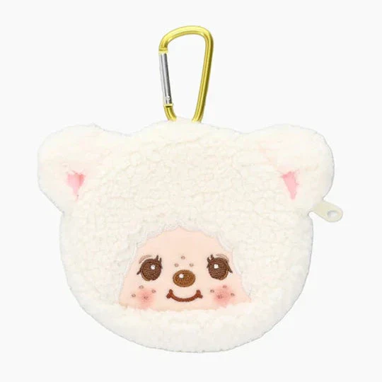 Monchhichi Gamaguchi Coin Purse Zipper - Image 5