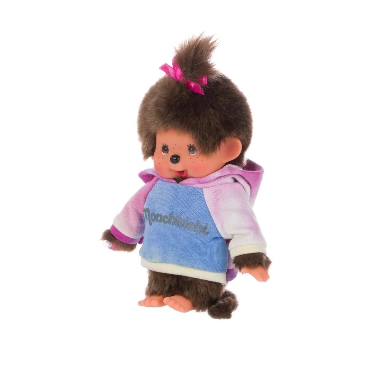 Monchhichi Tie-Dye Hoodie Girl Plush Doll - Image 4