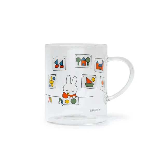 Mug Glass mug Miffy Heat Resistant Glass - Image 2