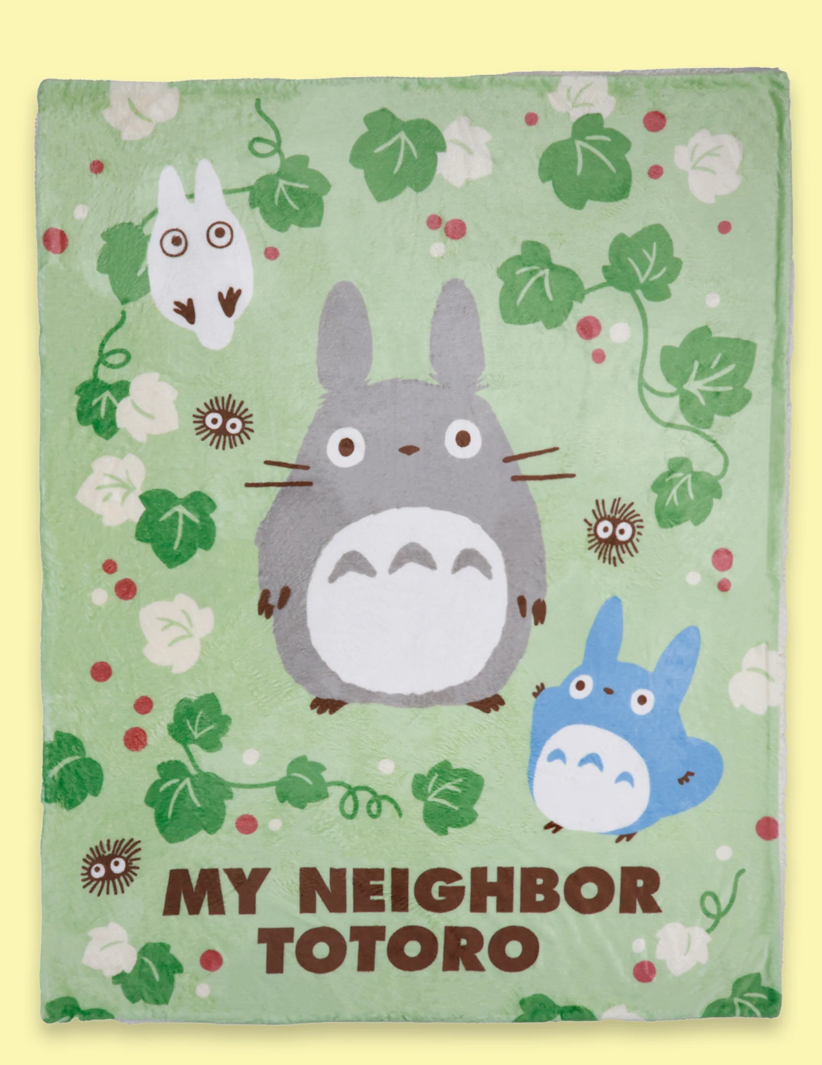 Ghibli - My Neighbor Totoro Faux Shearling Throw Blanket