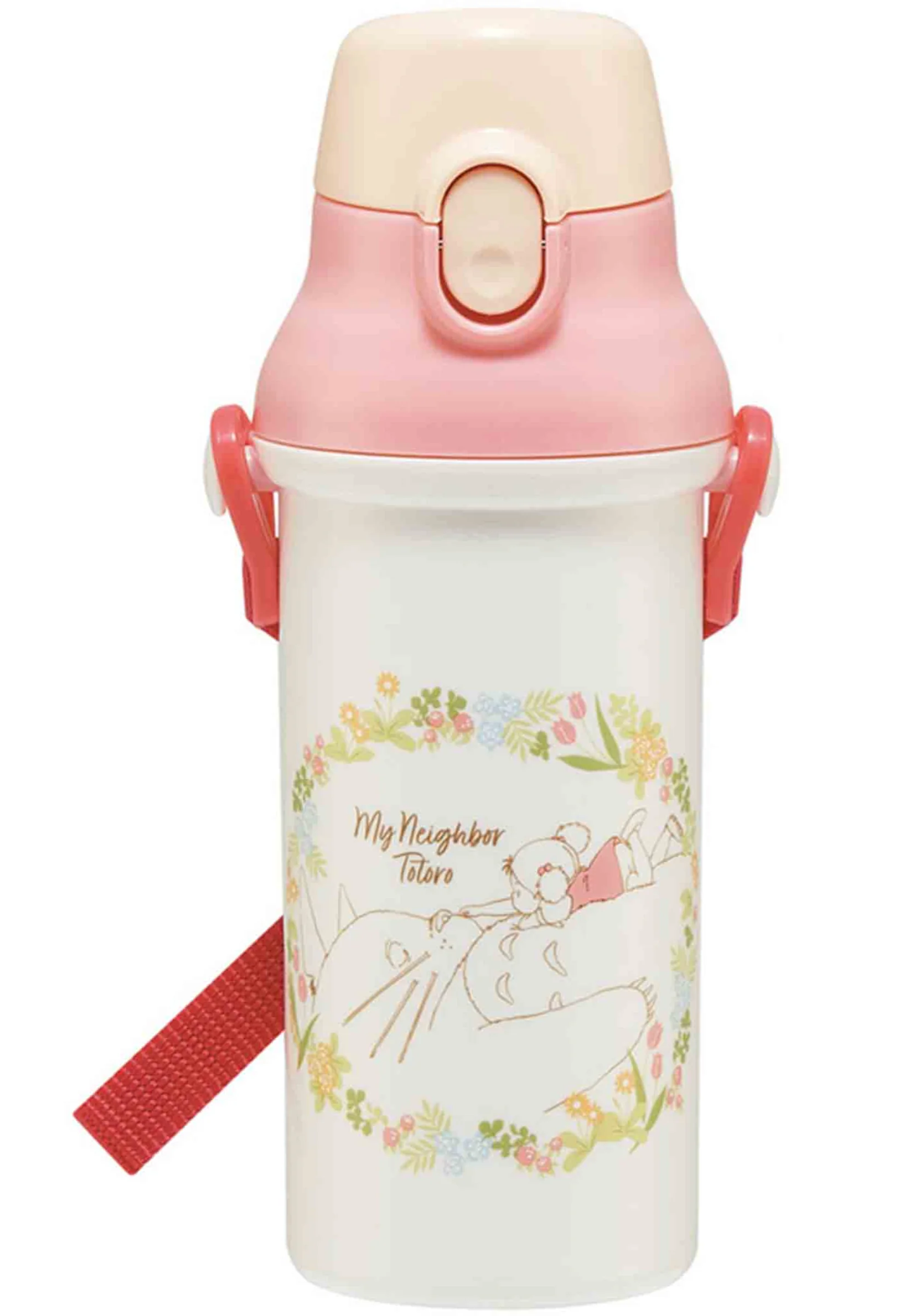 Ghibli - My Neighbor Totoro Water Bottle with Strap 16.23oz (Totoro and Mei) - Image 3