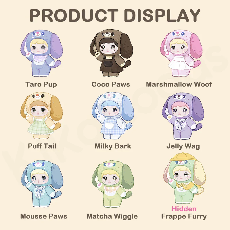 Nommi Puppy Diary Series Plush Blind Box