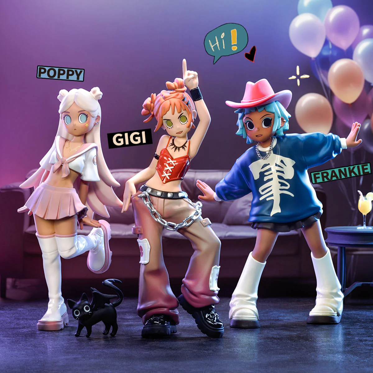 Peach Riot Rise Up Series Figure Blind Box - Image 15