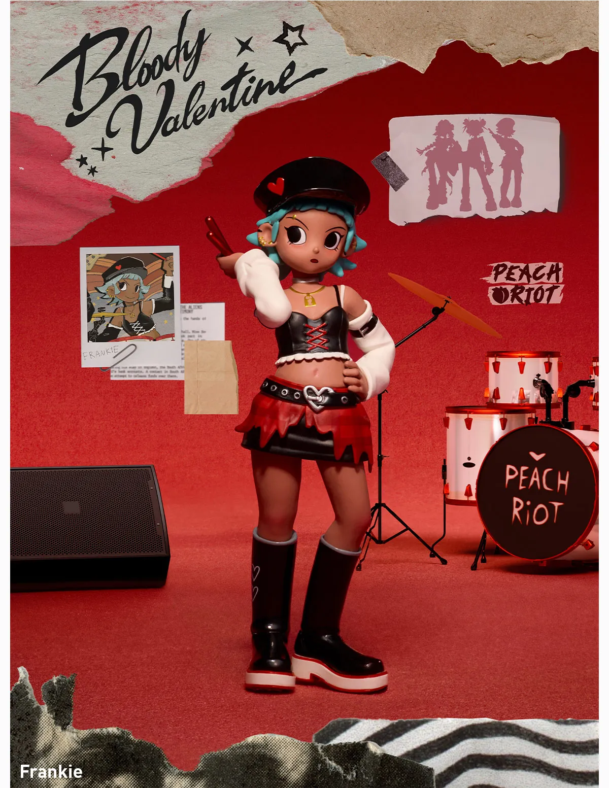 Peach Riot Bloody Valentine Figures - Image 5