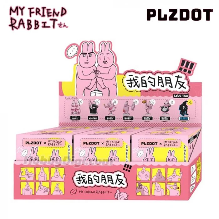 PLZDOT My Friend Rabbit Series Blind Box - Image 9