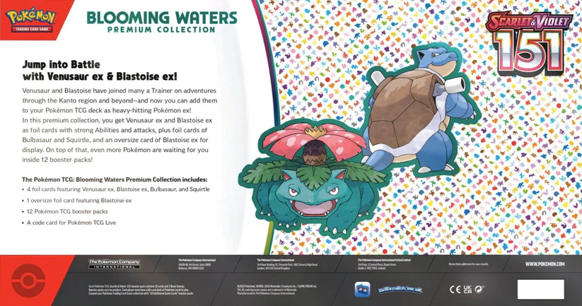 Pokémon Scarlet & Violet 151 Blooming Waters Premium Collection - Image 3