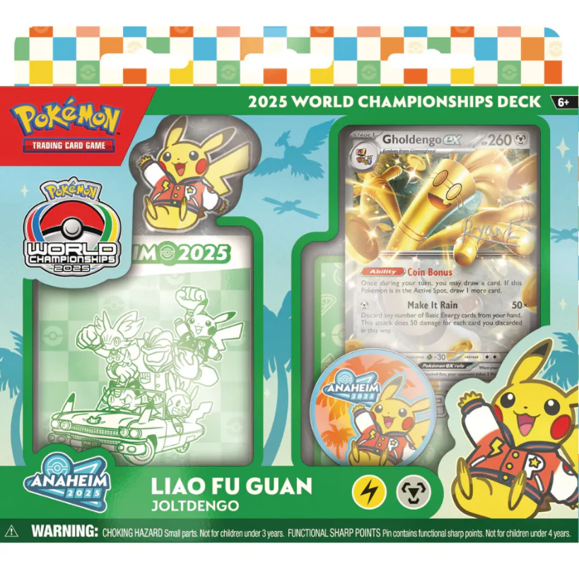 Pokémon 2025 World Championships Deck - Liao Fu Guan