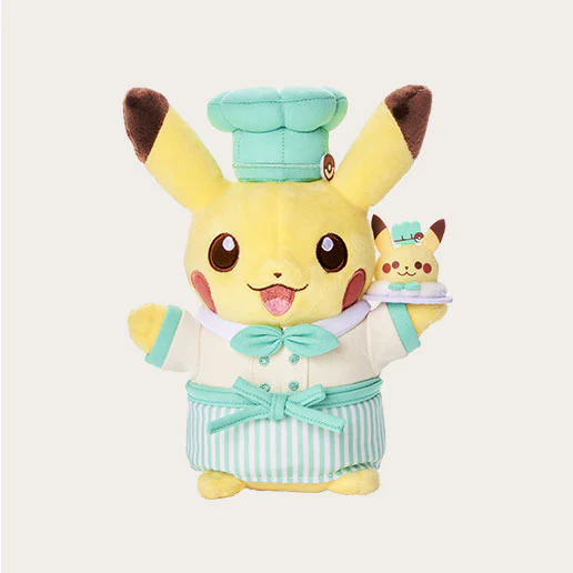 Pokémon Cafe Pikachu Plush - Image 3
