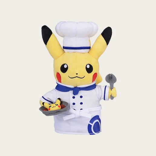 Pokémon Cafe Pikachu Plush - Image 4