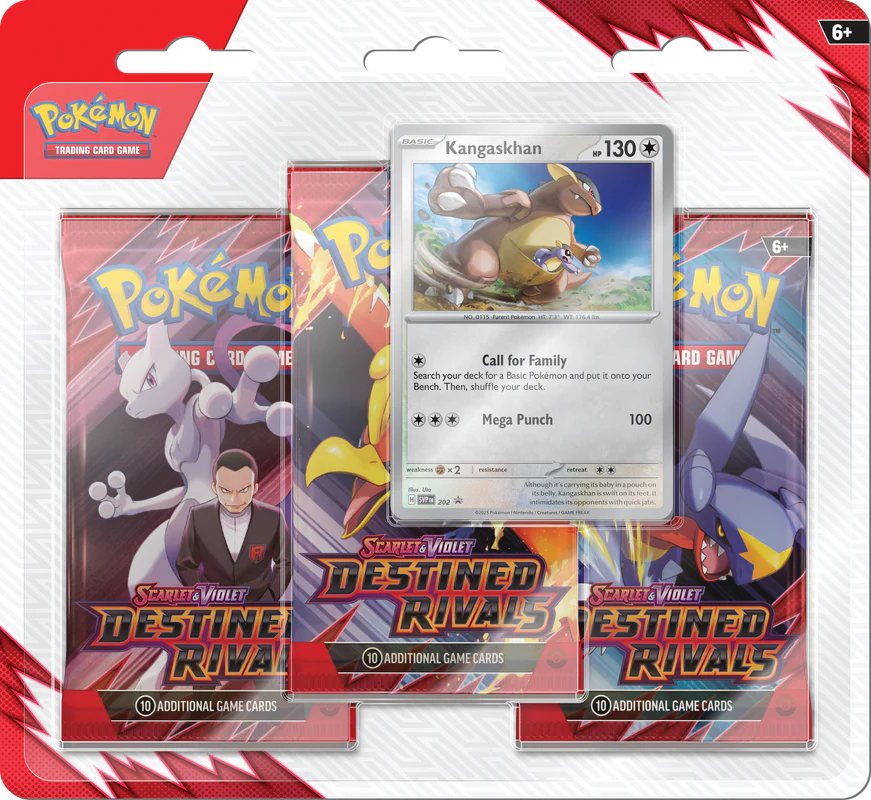 Pokémon Destined Rivals - 3-Pack Blister - Image 2