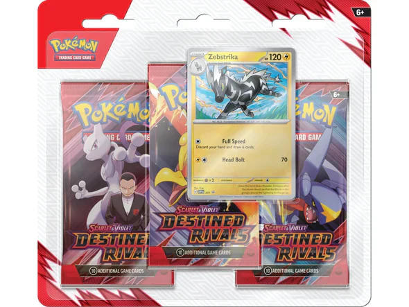 Pokémon Destined Rivals - 3-Pack Blister - Image 3
