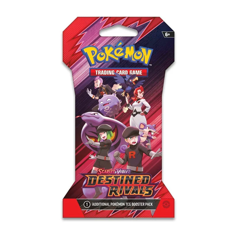 Pokémon Destined Rivals - Sleeved Booster Pack (Random Artwork) - Image 4