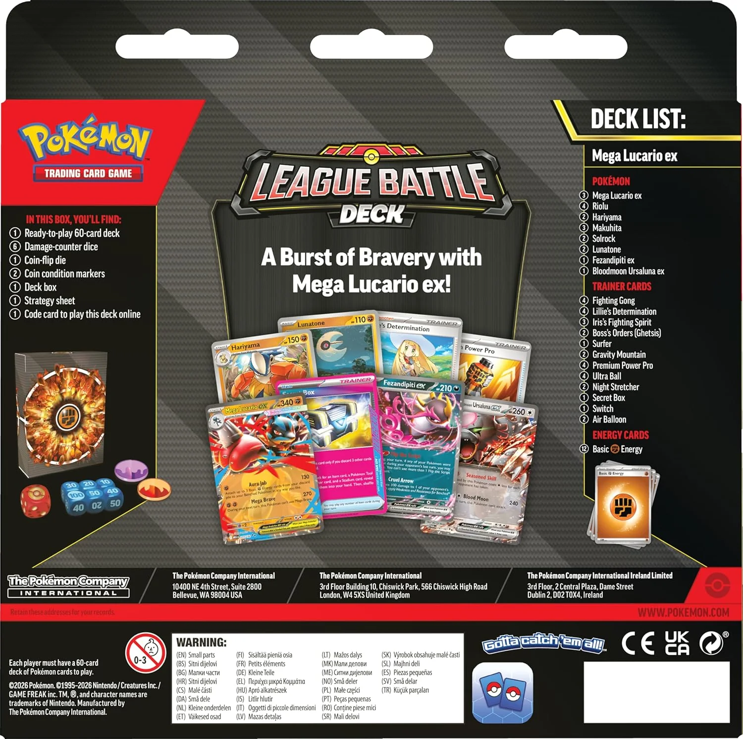 Pokémon League Battle Deck - Mega Lucario ex - Image 2