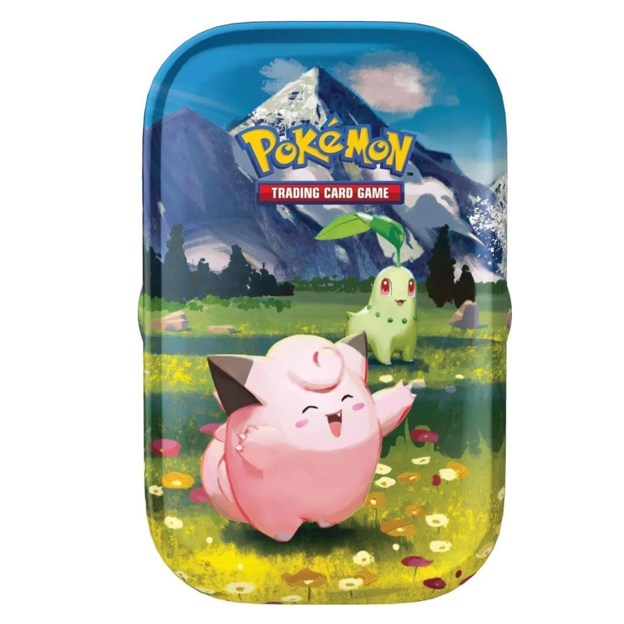 Pokemon: Mega Evolution— Ascended Heroes Mini Tin - Clefairy & Chikorita