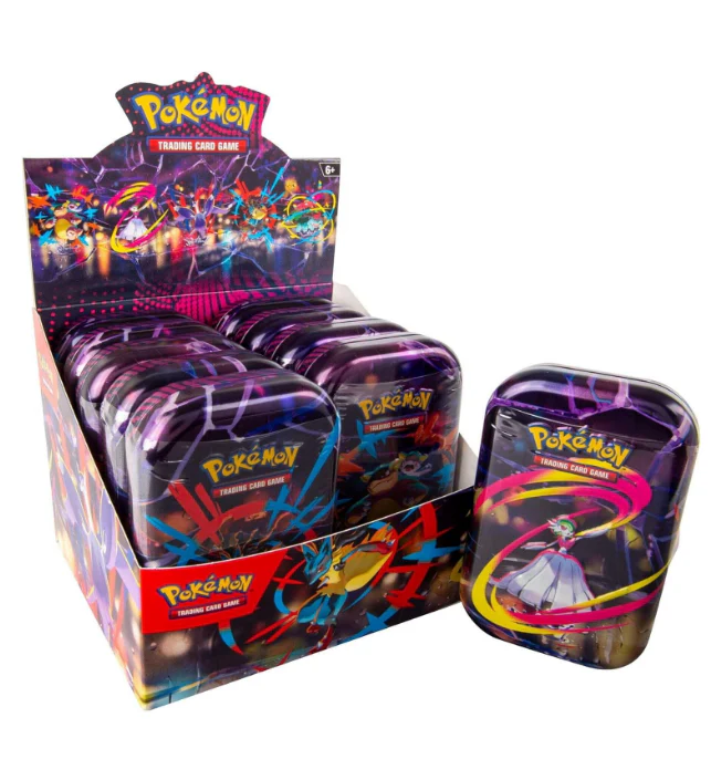 Pokémon: Mega Evolution— Mega Heroes Mini Tin Display