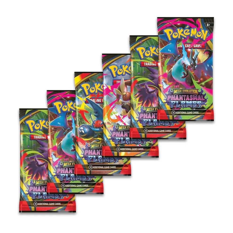 Pokémon Mega Evolutions - Phantasmal Flames Booster Bundle - Image 3