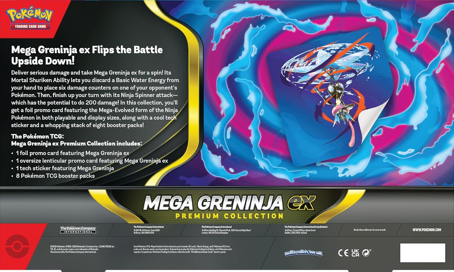 Pokemon - Mega Greninja ex Premium Collection - Image 2