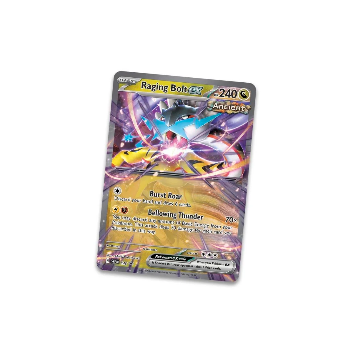 Pokemon: Paradox Destinies Tin - Raging Bolt ex - Image 3