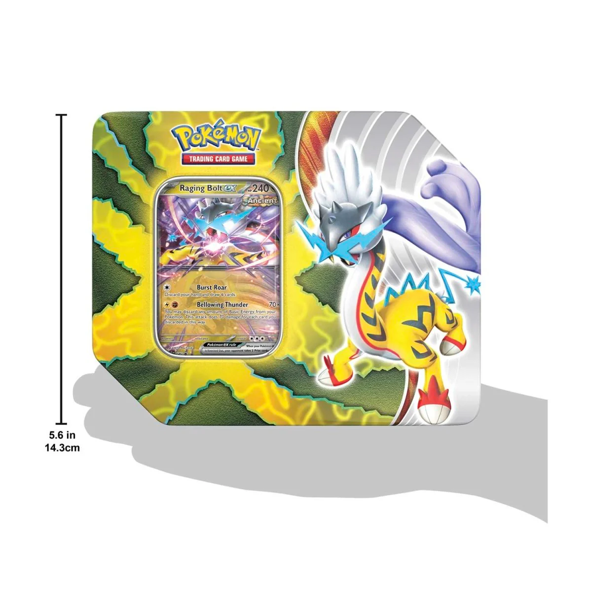 Pokemon: Paradox Destinies Tin - Raging Bolt ex - Image 5