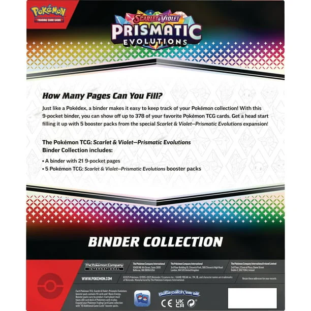Pokémon Prismatic Evolutions - Binder Collection - Image 3