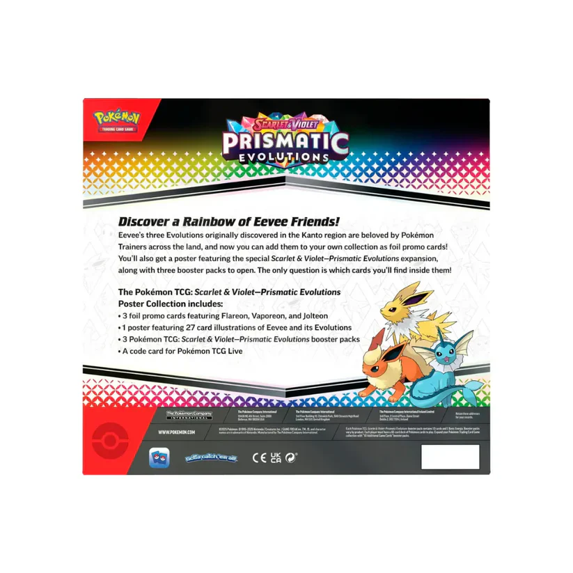 Pokémon Prismatic Evolutions - Poster Collection - Image 4