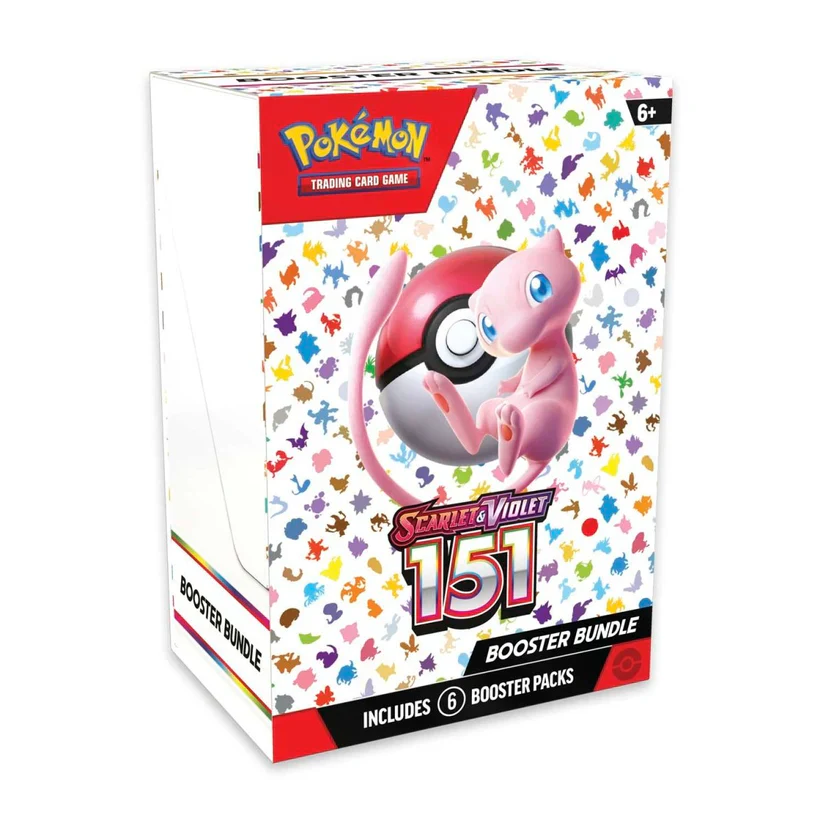 Pokémon Scarlet & Violet-151 Booster Bundle Limit 2 per customer