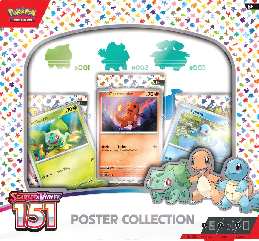 Pokémon Scarlet & Violet - 151 Poster Collection