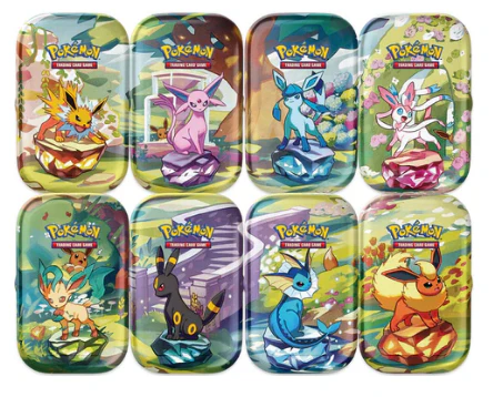 Pokémon Scarlet & Violet 8.5 Prismatic Evolutions Mini Tins - Umbreon - Image 4