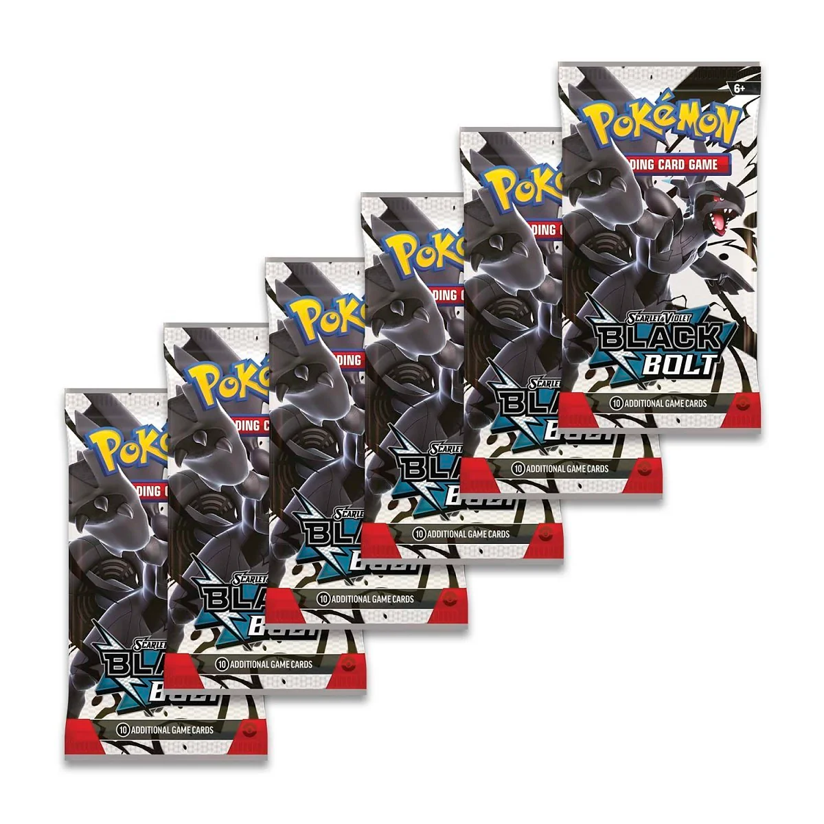 Pokémon: Scarlet & Violet-Black Bolt Booster Bundle (6 Packs) - Image 3
