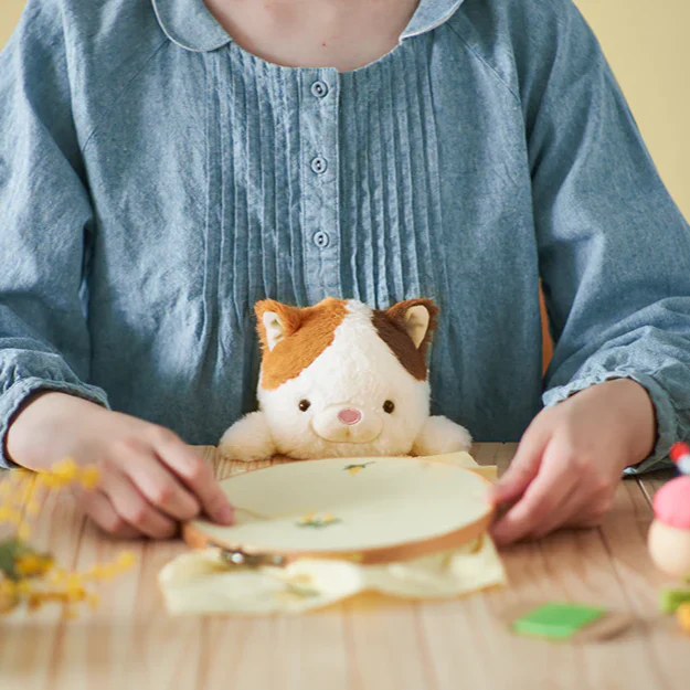 Posture Pal Calico Cat Plush - Image 2
