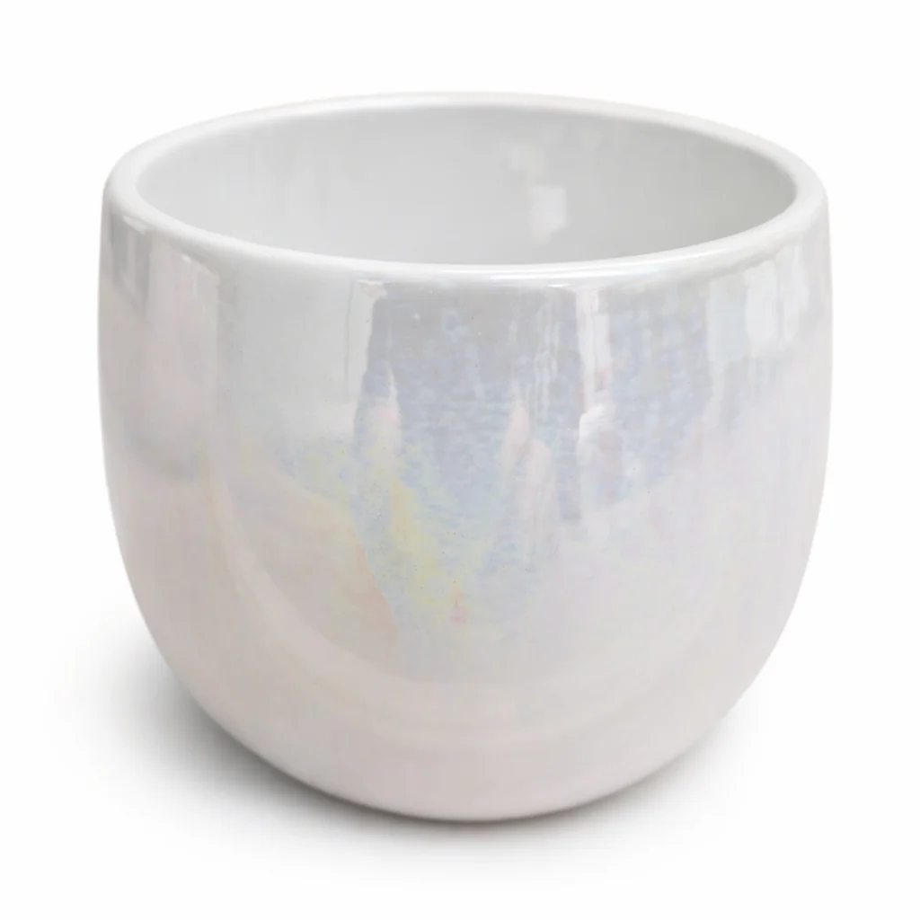 Reactive Glaze Bowl Planter - Image 4