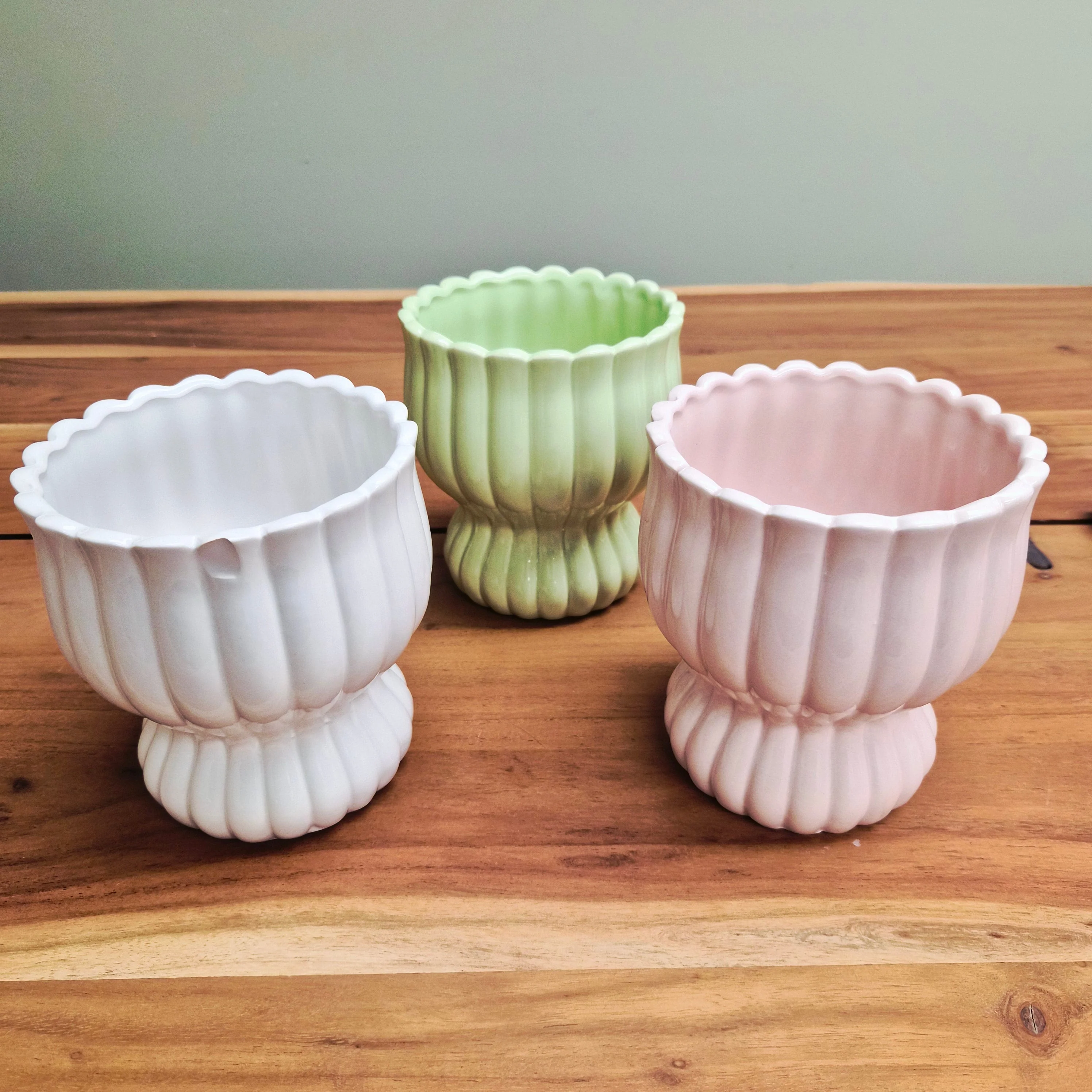 Fluted Petal Planter