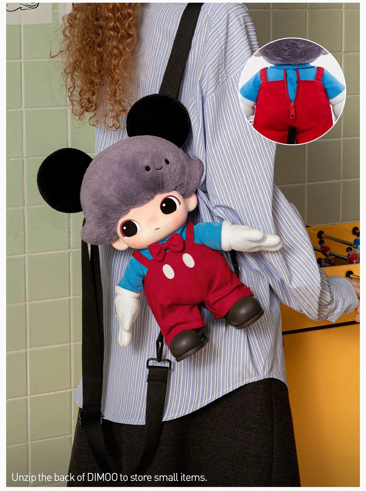 DIMOO WORLD × DISNEY Series-Mickey Vinyl Plush Bag - Image 2