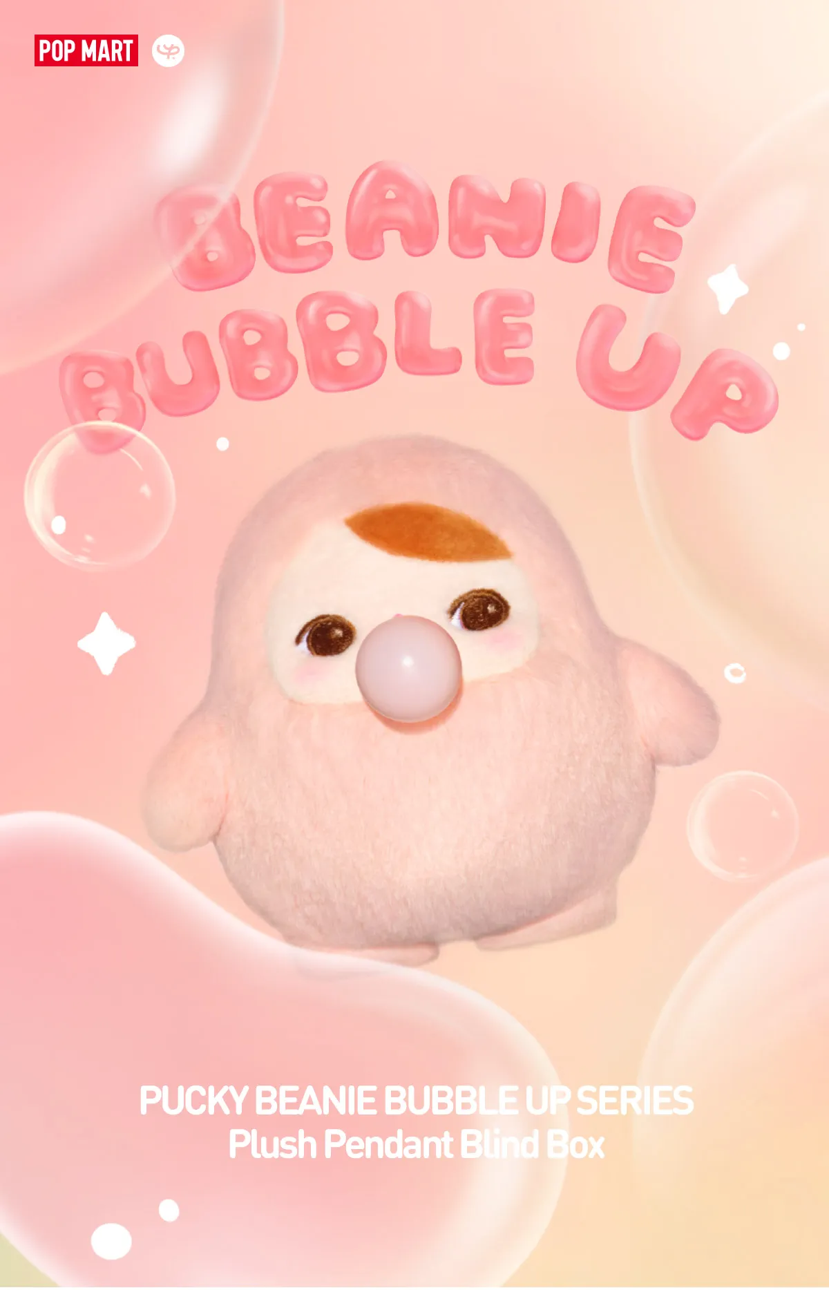 PUCKY BEANIE BUBBLE UP SERIES-Plush Pendant Blind Box - Image 2